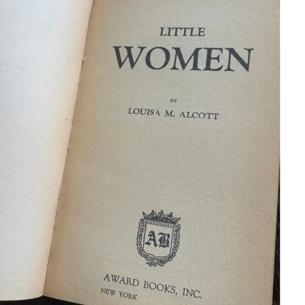 Vintage Award Books Lot of 6 Classic Paperbacks Louisa May Alcott Poe Holmes